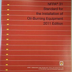 NFPA 31 Standard for the Installation of Oil-burning Equipment 2011 Edition Paperback