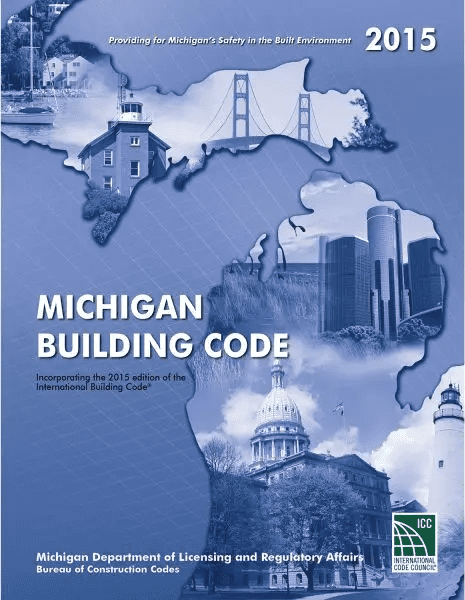 2015 Michigan Building Code Paperback