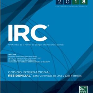 2018 International Residential Code Spanish Edition