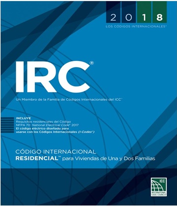 2018 International Residential Code Spanish Edition