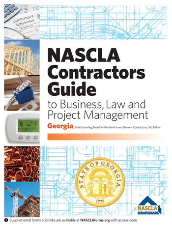 GEORGIA-NASCLA Contractors Guide to Business, Law and Project Management, GA Res and General 3rd