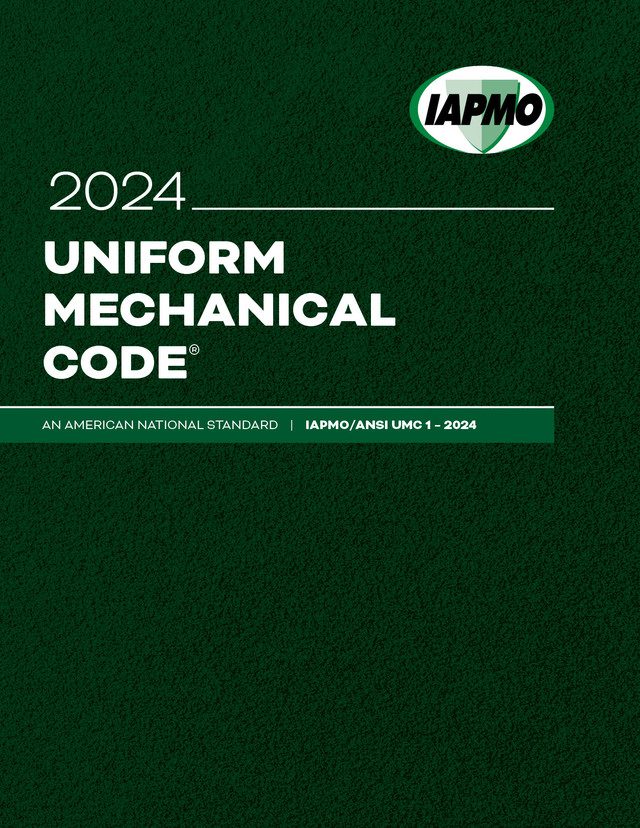 2024 Uniform Mechanical Code