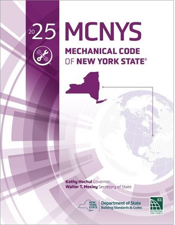 2025 Mechanical Code of New York State