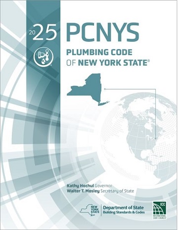 2025 Plumbing Code of New York State