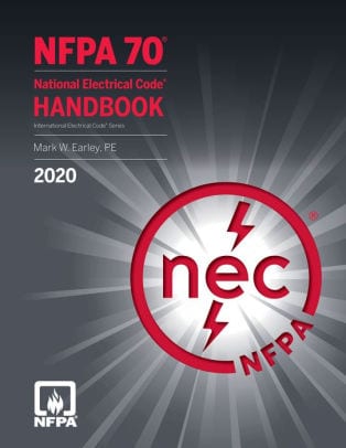 NFPA 70, National Electrical Code (NEC) Handbook, 2020 Edition