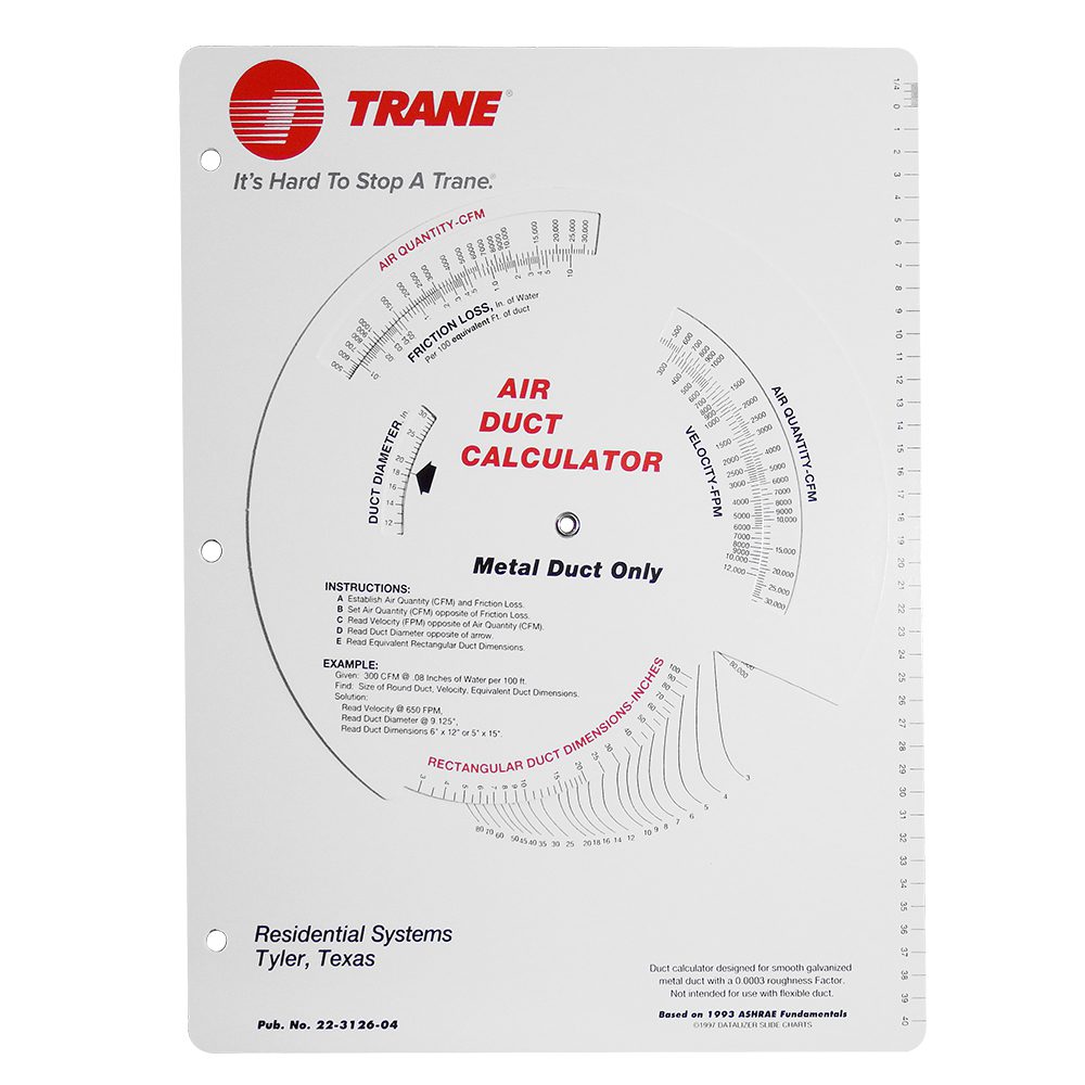 Trane Ductulator