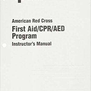 First Aid/ CPR/ AED Program Instructor's Manual (American Red Cross) Loose Leaf