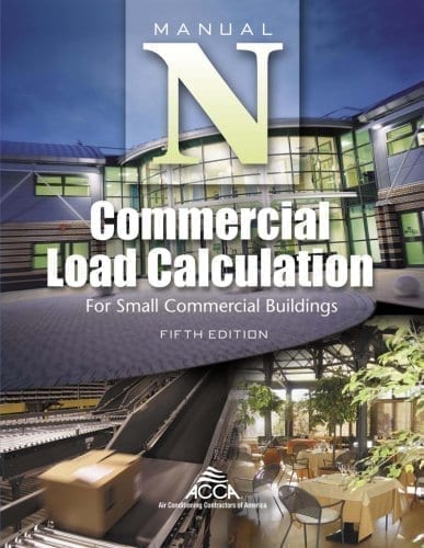 Manual N - Commercial Load Calculation for Small Commercial Buildings, 5th Edition