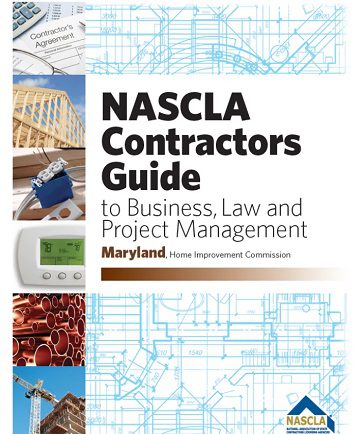 Maryland Business, Law and Project Management for Contractors Home Improvement Commission 7th Edition