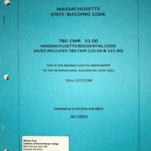 Mass Residential Code - 10th Ed
