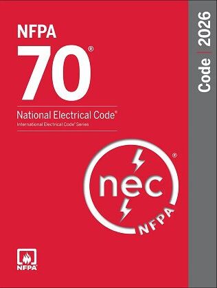 NFPA 70 National Electrical Code - 2026 (Spiral Bound)