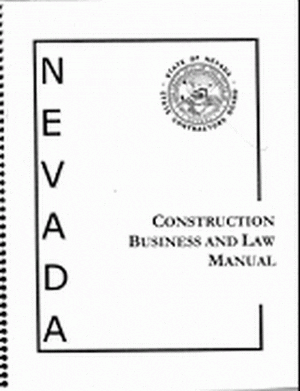 Nevada Construction Business and Law Manual Spiral-bound