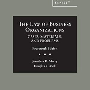 The Law of Business Organizations, Cases, Materials, and Problems, 14th