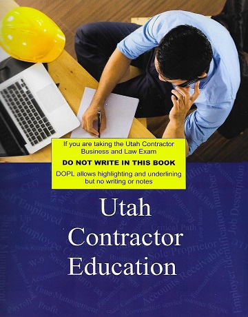 UTAH Contractor Education 12th Edition