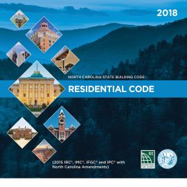 North Carolina State Building Code: Residential Code 2018 - Loose Leaf