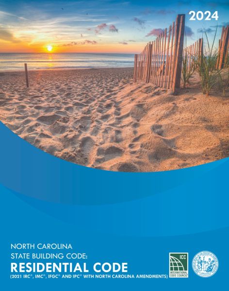 Gently Used - North Carolina Residential Code 2024 Edition - Loose Leaf