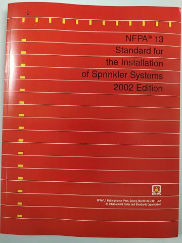NFPA 13 Standard for the Installation of Sprinkler Systems,2002