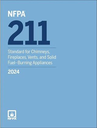 NFPA 211 Standard for Chimneys, Fireplaces, Vents, and Solid Fuel-Burning Appliances 2024 Edition