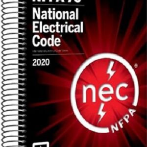 2020 National Electrical Code - NFPA 70 Spiral Bound